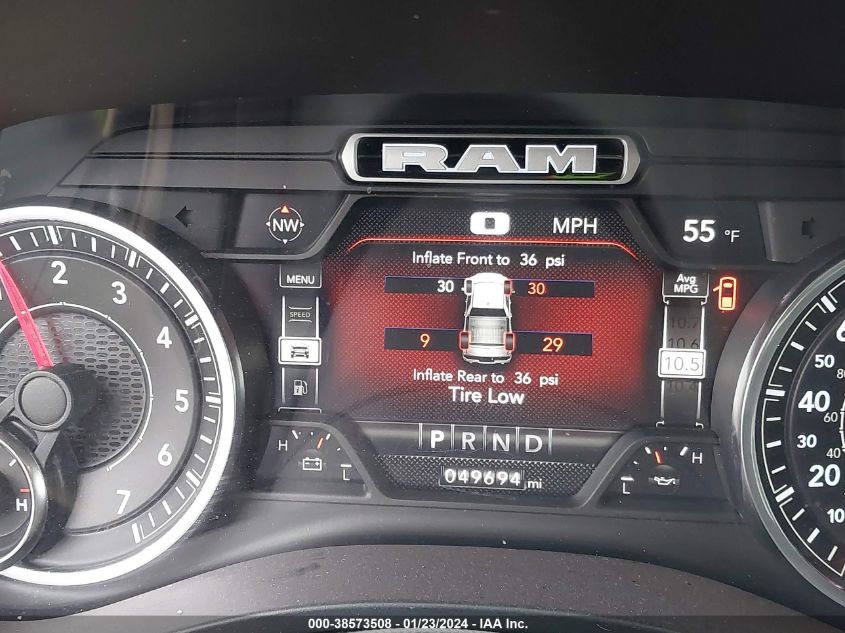 2022 RAM 1500 BIG HORN  4X2 5'7 BOX - 1C6RREFT4NN156555