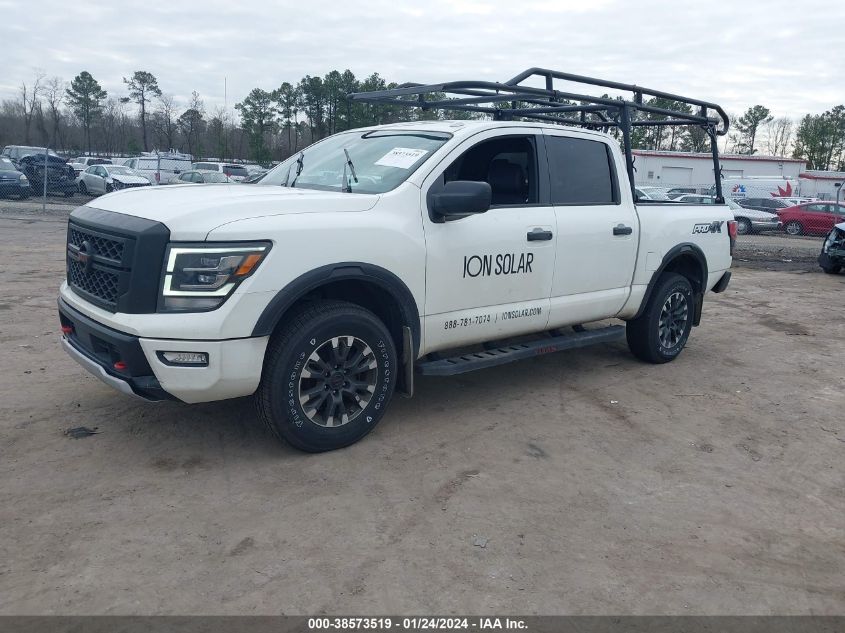 2021 NISSAN TITAN PRO-4X 4X4 - 1N6AA1EDXMN535491