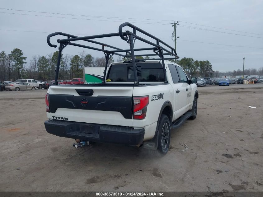 2021 NISSAN TITAN PRO-4X 4X4 - 1N6AA1EDXMN535491