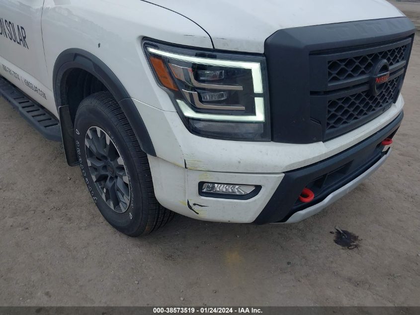 2021 NISSAN TITAN PRO-4X 4X4 - 1N6AA1EDXMN535491
