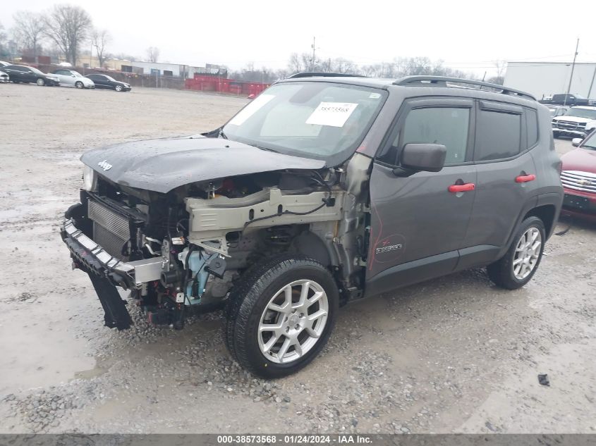 VIN ZACNJBBB9KPK74787 2019 JEEP RENEGADE no.2