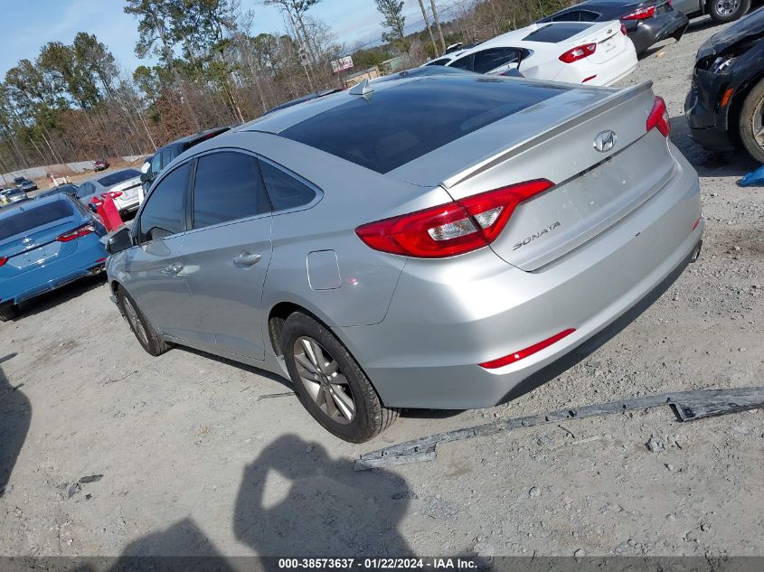 2015 HYUNDAI SONATA SE - 5NPE24AF8FH178583