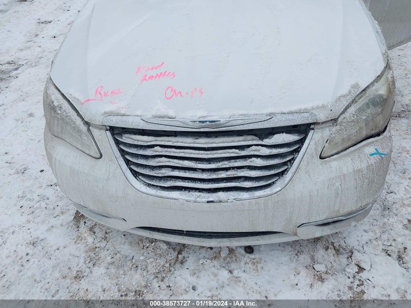 2011 CHRYSLER 200 VIN: 1C3BC1FB5BN599132