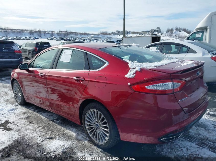 2014 FORD FUSION TITANIUM - 3FA6P0D9XER168532