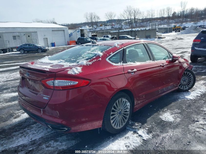 2014 FORD FUSION TITANIUM - 3FA6P0D9XER168532