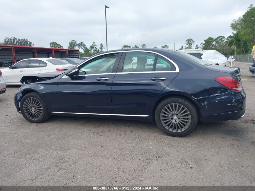 2015 MERCEDES-BENZ C 300 4MATIC/LUXURY 4MATIC/SPORT 4MATIC - 55SWF4KB7FU017028