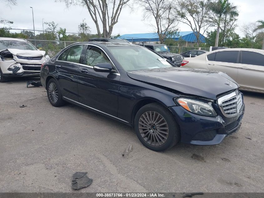2015 MERCEDES-BENZ C 300 4MATIC/LUXURY 4MATIC/SPORT 4MATIC - 55SWF4KB7FU017028