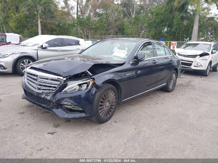 2015 MERCEDES-BENZ C 300 4MATIC/LUXURY 4MATIC/SPORT 4MATIC - 55SWF4KB7FU017028