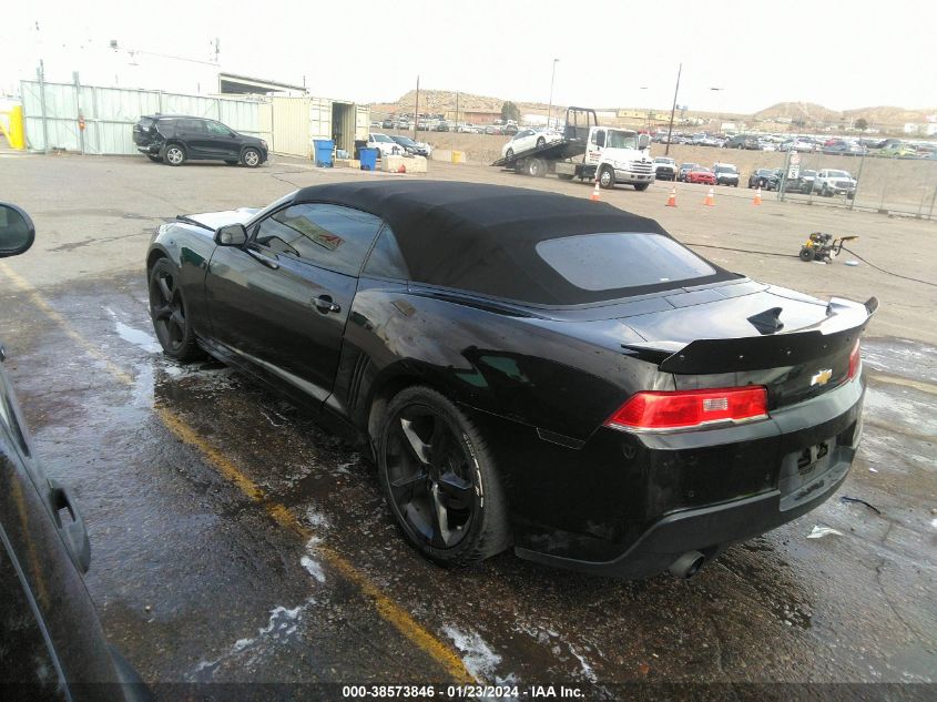 2014 CHEVROLET CAMARO LT - 2G1FB3D37E9311005