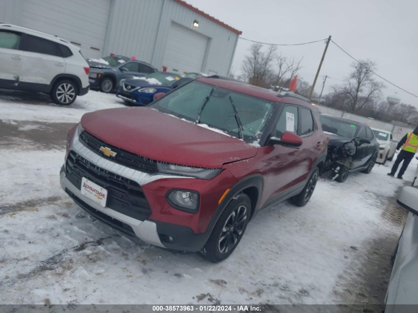 VIN KL79MPSL0NB031124 2022 CHEVROLET TRAILBLAZER LT