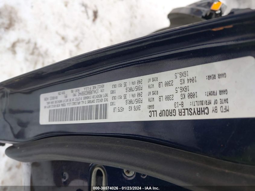 2014 JEEP PATRIOT SPORT - 1C4NJRBB0ED592442