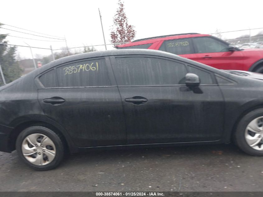 2013 HONDA CIVIC LX - 2HGFB2F52DH560866