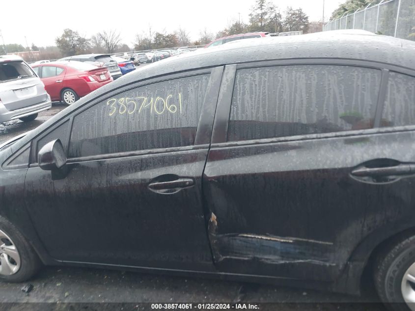 2013 HONDA CIVIC LX - 2HGFB2F52DH560866