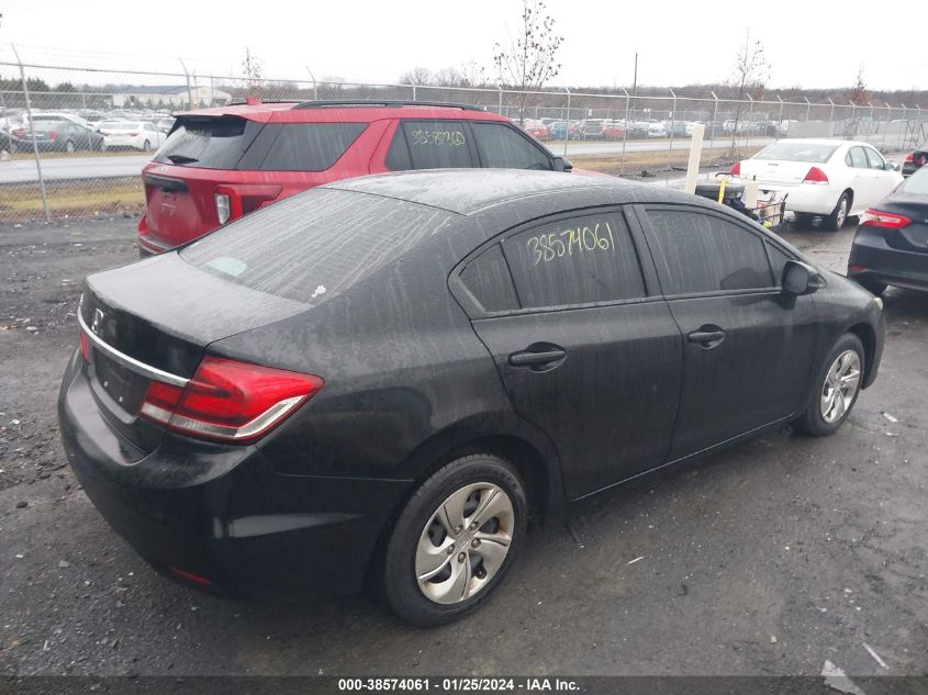 2013 HONDA CIVIC LX - 2HGFB2F52DH560866