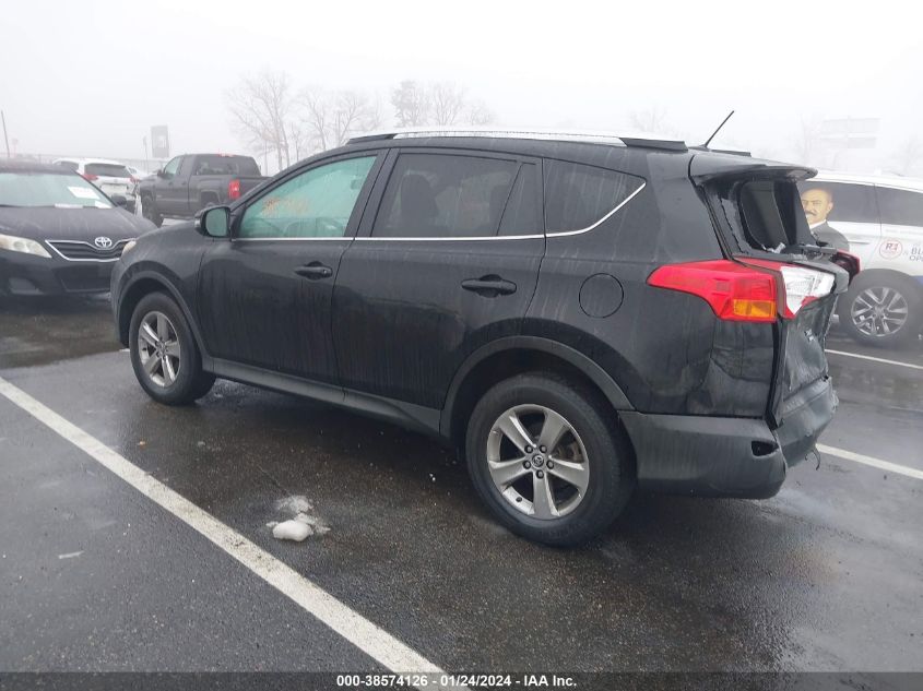 2015 TOYOTA RAV4 XLE - 2T3RFREV2FW274433