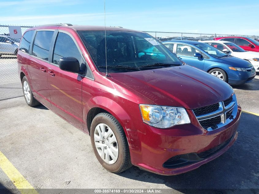 2018 DODGE GRAND CARAVAN SE - 2C4RDGBG4JR168827
