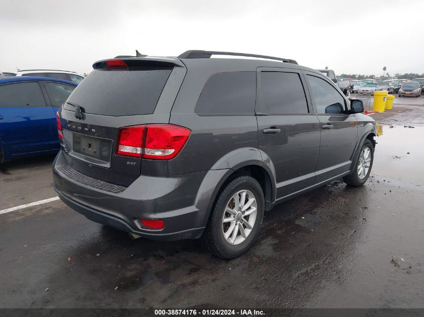 2015 DODGE JOURNEY SXT - 3C4PDCBB3FT699574