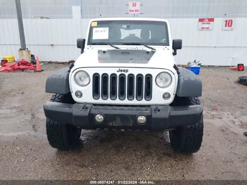 2014 JEEP WRANGLER UNLIMITED SPORT - 1C4BJWDG6EL289245
