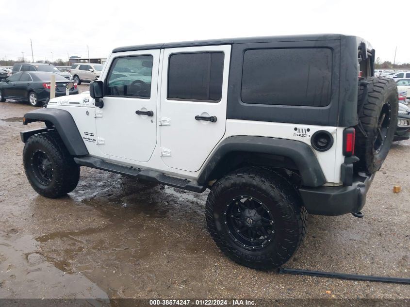 2014 JEEP WRANGLER UNLIMITED SPORT - 1C4BJWDG6EL289245