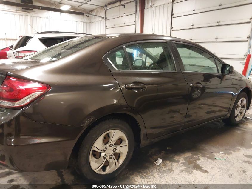 2013 HONDA CIVIC LX - 2HGFB2F57DH559924