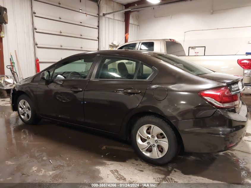 2013 HONDA CIVIC LX - 2HGFB2F57DH559924