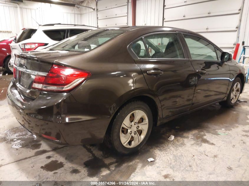 2013 HONDA CIVIC LX - 2HGFB2F57DH559924