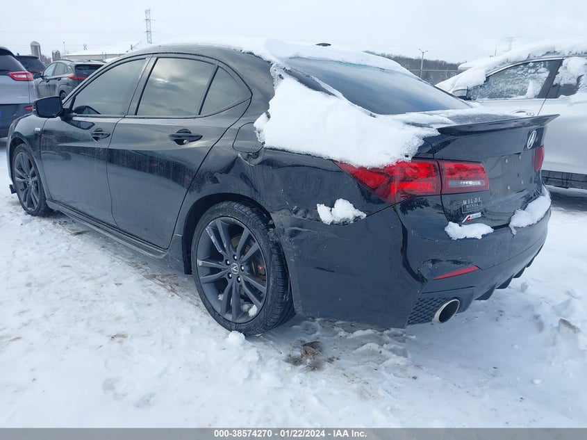 VIN 19UUB2F65JA000320 2018 ACURA TLX TECH+A/TCH+AR