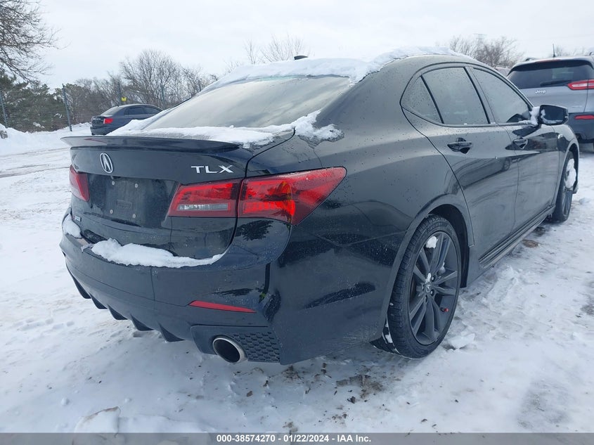 VIN 19UUB2F65JA000320 2018 ACURA TLX TECH+A/TCH+AR