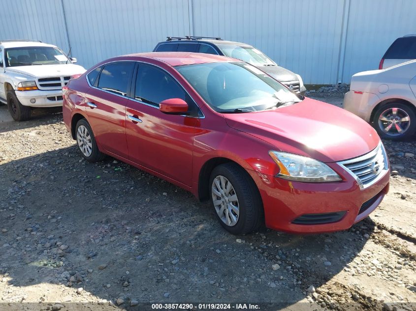 2014 NISSAN SENTRA S - 3N1AB7AP5EY275687