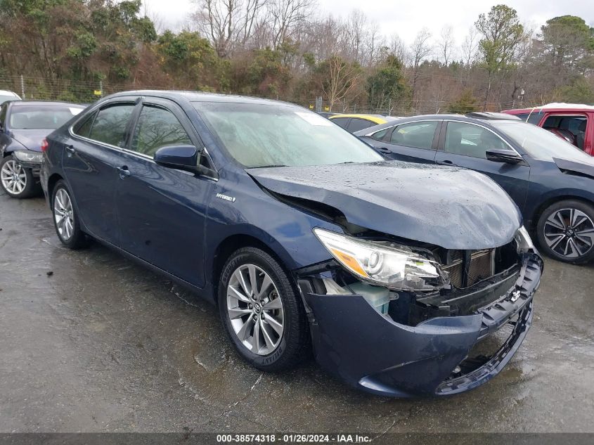 2015 TOYOTA CAMRY HYBRID XLE - 4T1BD1FK0FU155365