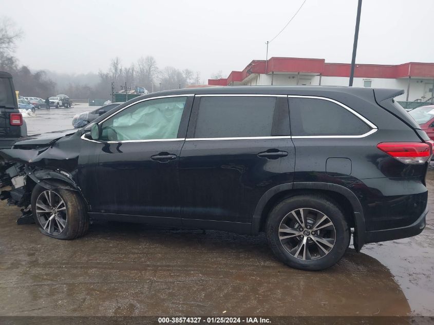 2019 TOYOTA HIGHLANDER LE/LE PLUS - 5TDBZRFH9KS723586