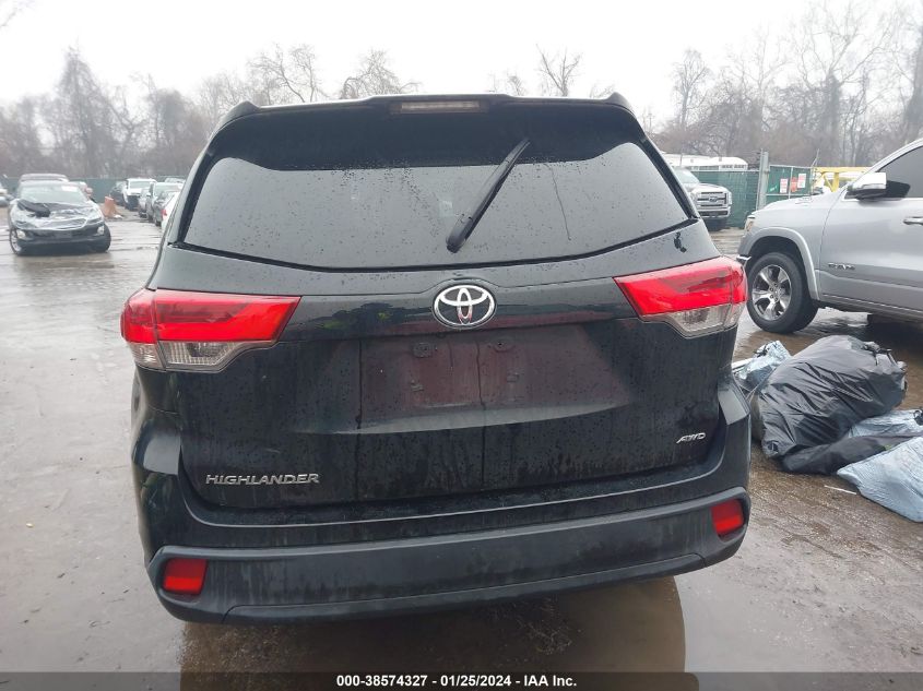 2019 TOYOTA HIGHLANDER LE/LE PLUS - 5TDBZRFH9KS723586