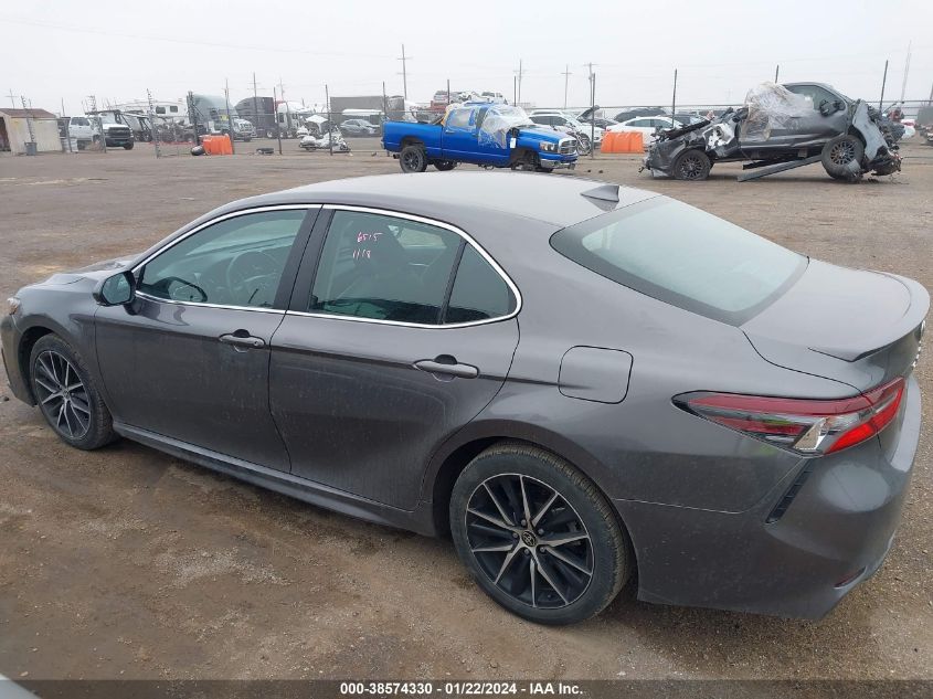 2022 TOYOTA CAMRY SE/SE NIGHT SHADE - 4T1G11AK4NU695306