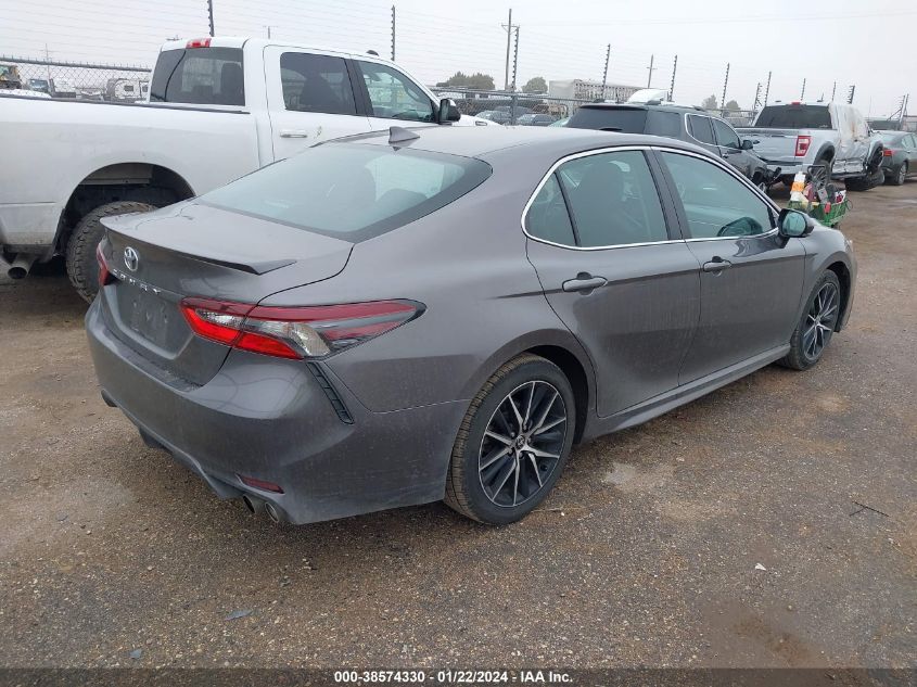 2022 TOYOTA CAMRY SE/SE NIGHT SHADE - 4T1G11AK4NU695306