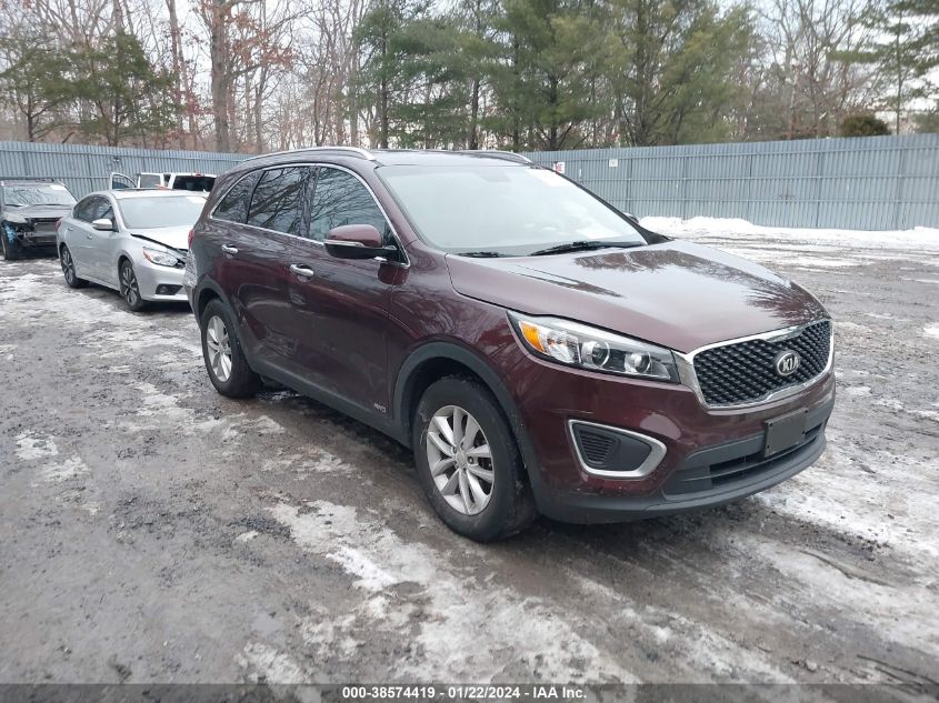 2018 KIA SORENTO 2.4L LX - 5XYPGDA33JG370705