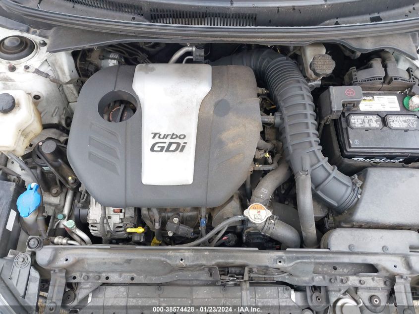 2014 HYUNDAI VELOSTER TURBO W/BLUE - KMHTC6AEXEU186479