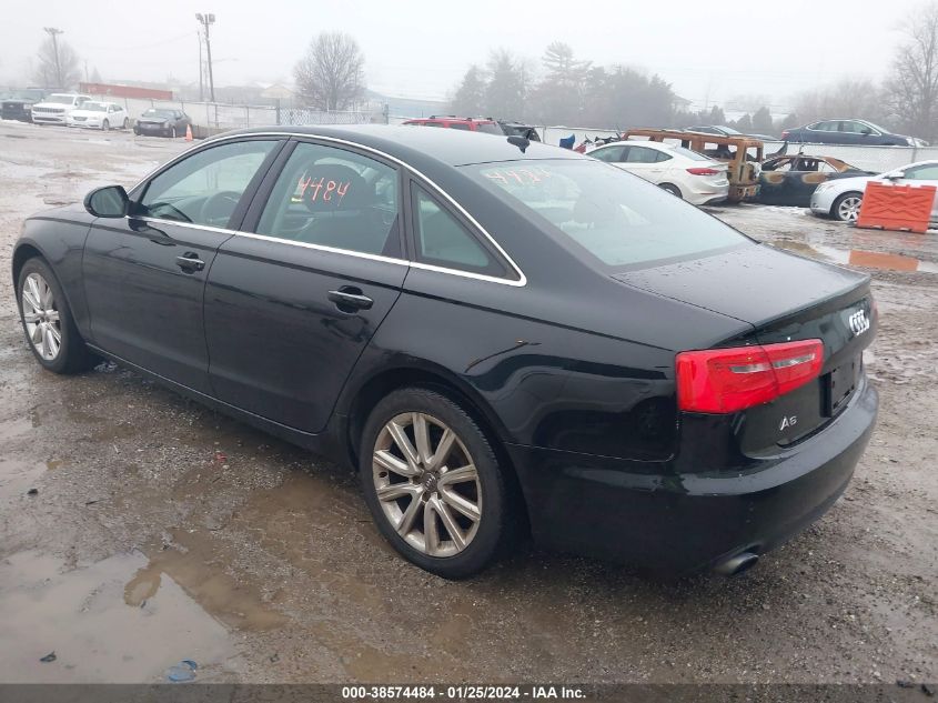 WAUGFAFC7DN017274 | 2013 AUDI A6