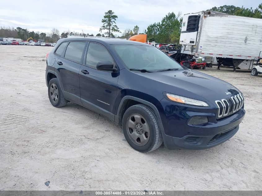2015 JEEP CHEROKEE SPORT - 1C4PJLAB0FW701351