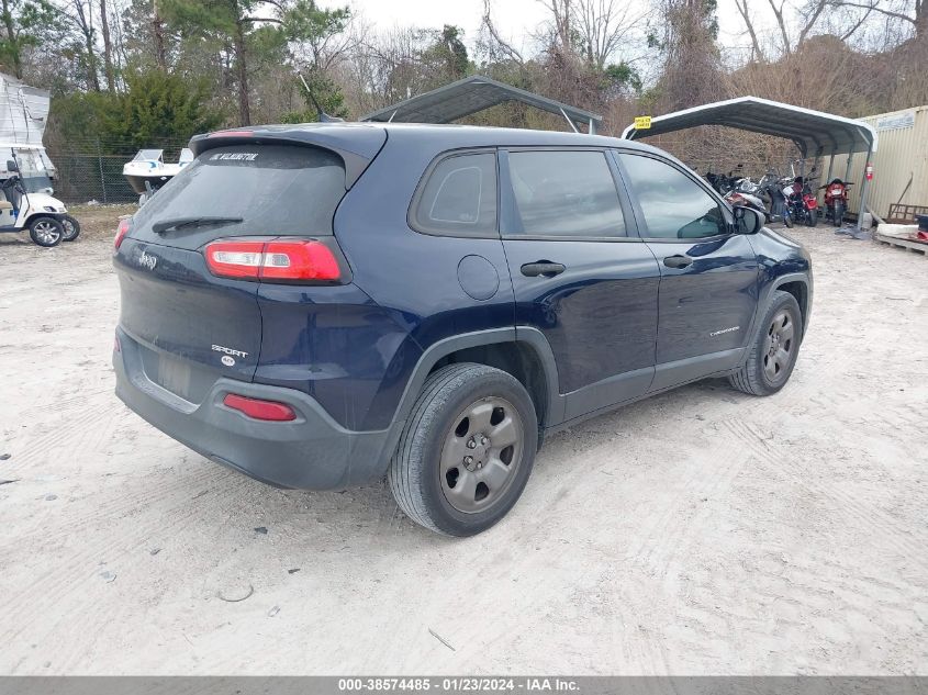 2015 JEEP CHEROKEE SPORT - 1C4PJLAB0FW701351