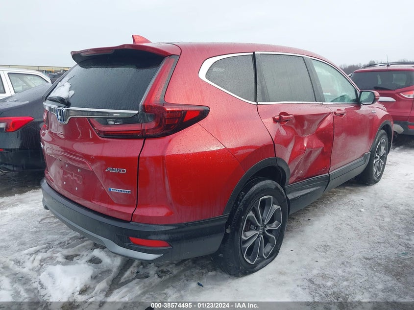 VIN 7FART6H53ME001835 2021 HONDA CR-V EX