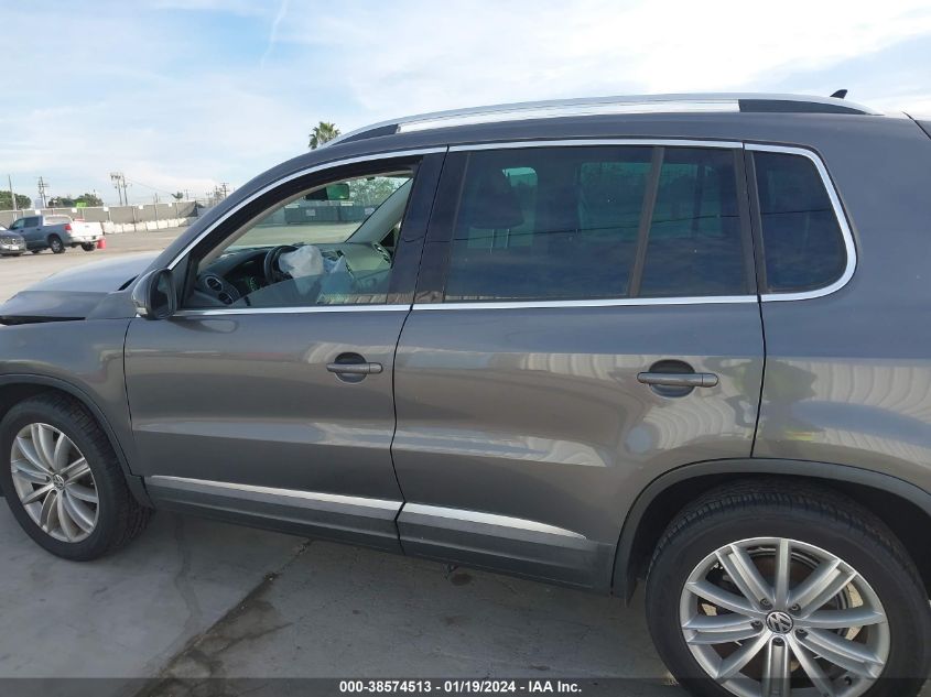 2013 VOLKSWAGEN TIGUAN SE - WVGAV7AX7DW544018