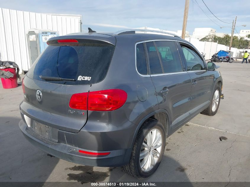 2013 VOLKSWAGEN TIGUAN SE - WVGAV7AX7DW544018