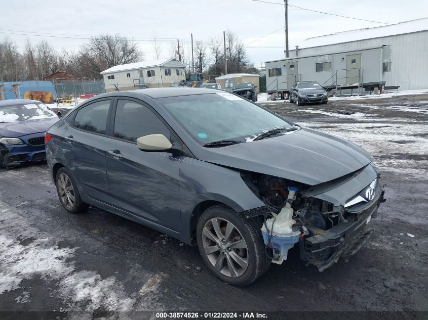 2013 HYUNDAI ACCENT GLS - KMHCU4AEXDU343301
