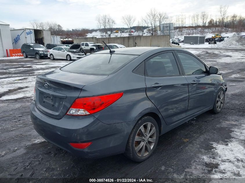 2013 HYUNDAI ACCENT GLS - KMHCU4AEXDU343301