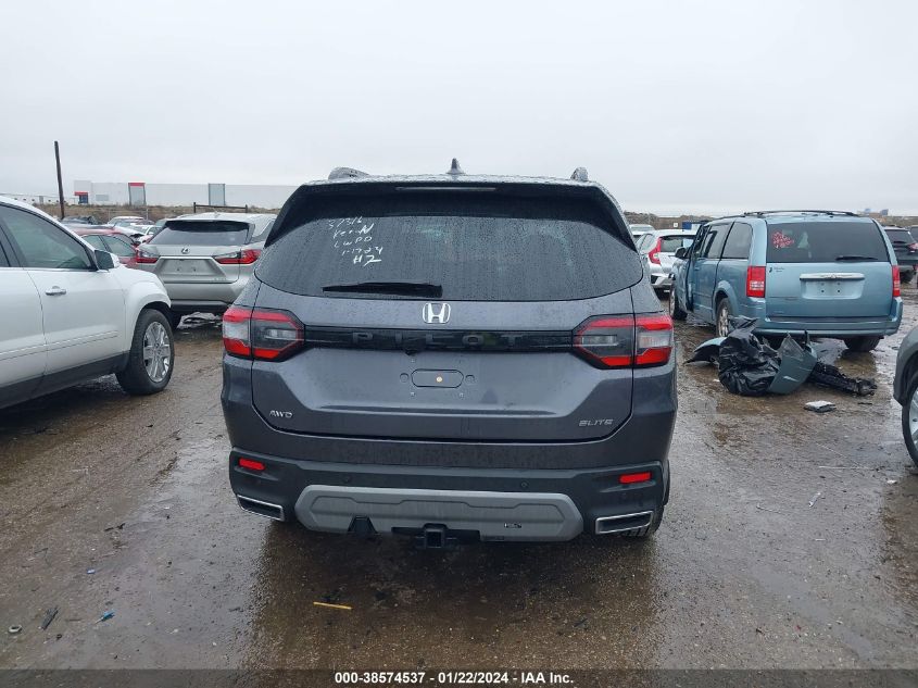 2023 HONDA PILOT ELITE - 5FNYG1H87PB031384