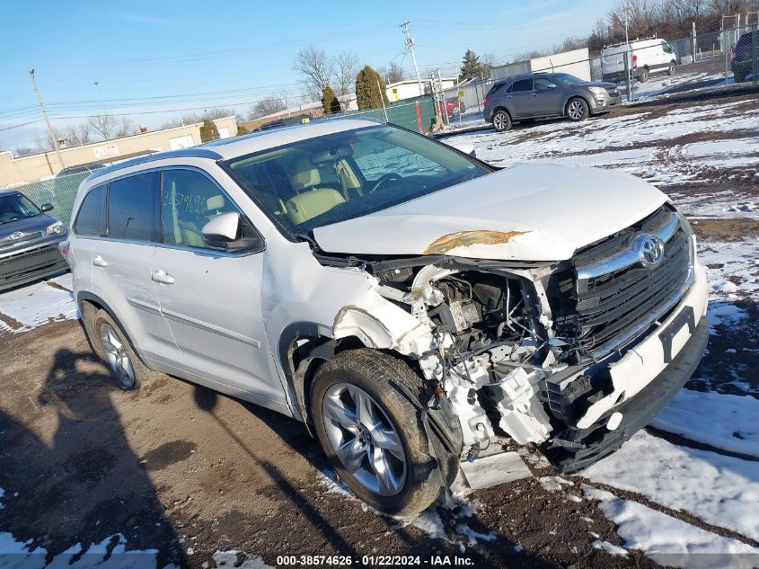 2016 TOYOTA HIGHLANDER LIMITED V6 - 5TDDKRFH3GS263779