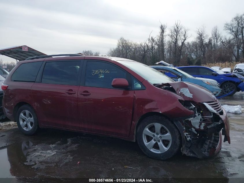 2015 TOYOTA SIENNA LE 8 PASSENGER - 5TDKK3DC0FS615095