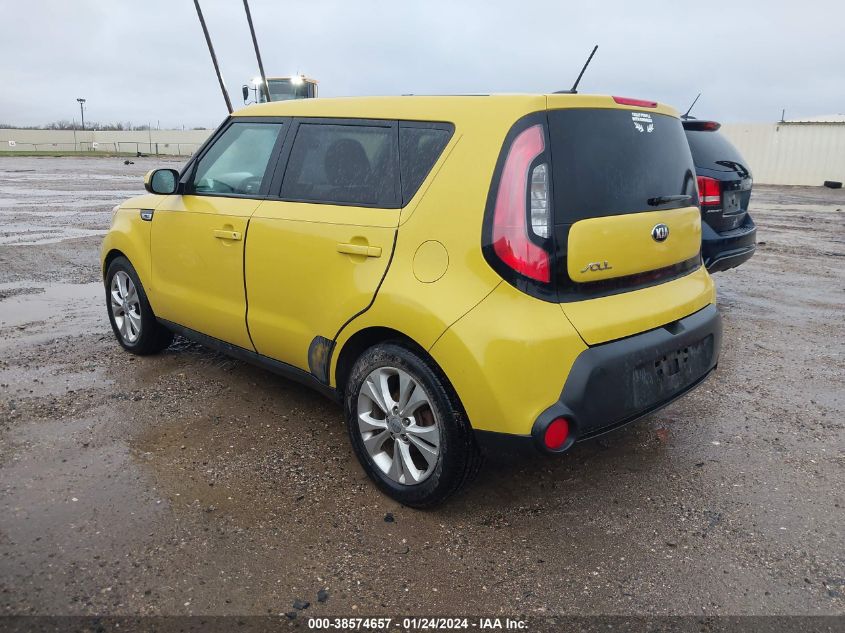 2015 KIA SOUL + - KNDJP3A5XF7141153
