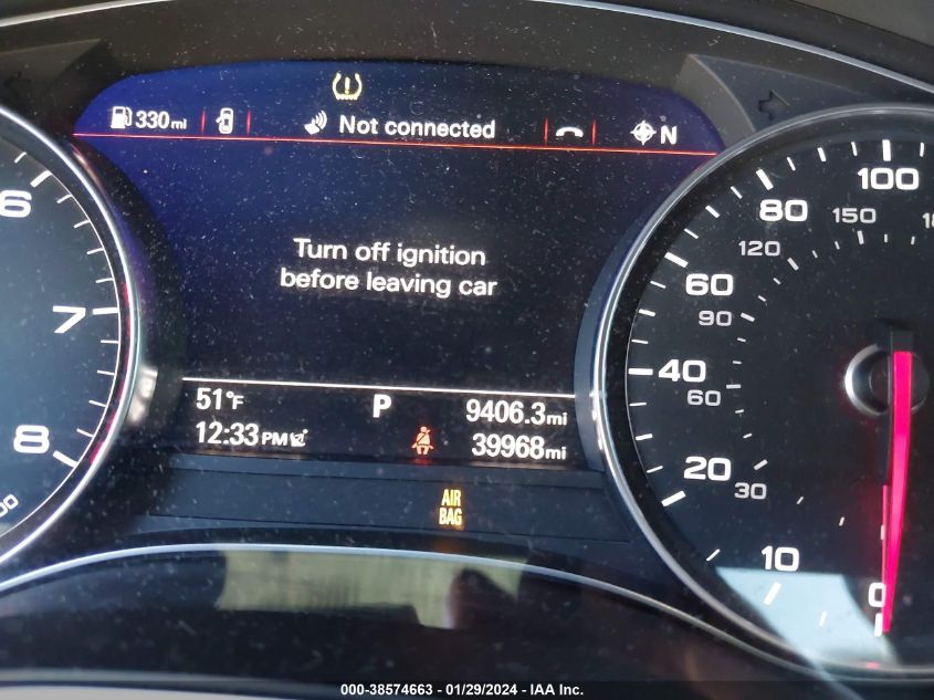 2018 AUDI A6 2.0T PREMIUM/2.0T SPORT - WAUF8AFC1JN045721