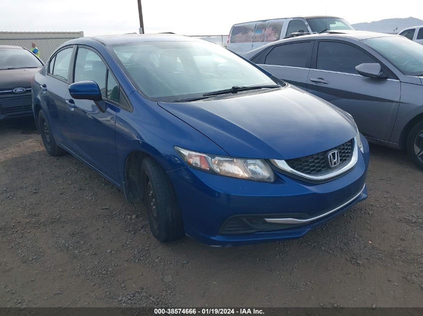 2014 HONDA CIVIC LX - 19XFB2F54EE050417